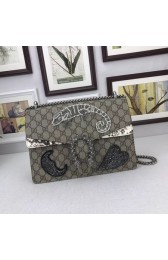 Replica Gucci Dionysus GG Shoulder Bag 403348-2 Khaki HV01548ls37