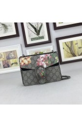 Replica Gucci GG dionysus blooms mini bag 421970 black HV09898ls37