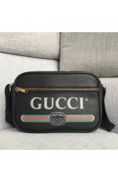 Replica Gucci Print shoulder bag 523589 black HV04440Kg43