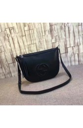 Replica Gucci Soho Shoulder Bag 308361 black HV01174DY71