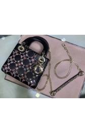 Replica LADY DIOR embroidered cattle leather M05051 HV07034HB48