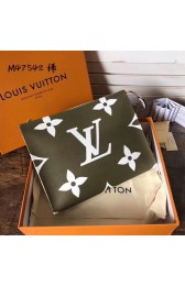Replica Louis Vuitton Monogram Pouch 26 m47542 Khaki HV09820KG80