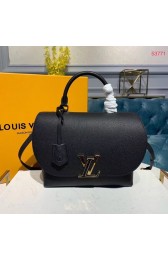 Replica Louis Vuitton Volta Mocaccino Original Leather M53771 Black HV00275cK54