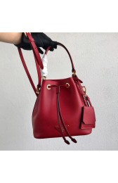 Replica Prada Galleria Saffiano Leather Bag 1BE032 Red HV08763Yn66