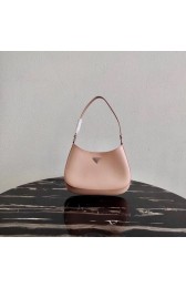 Replica Prada Saffiano leather shoulder bag 2BC499 pink HV10642Hd81
