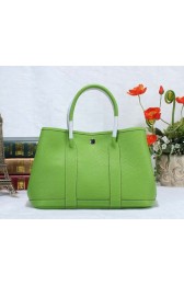 Top Hermes Garden Party Bag togo Leather H30 green HV04820eo14