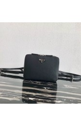 Top Prada Saffiano leather backpack 2VZ038 black HV06920yq38